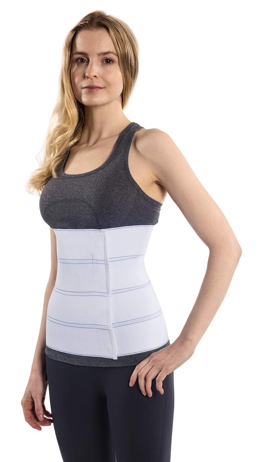 NYOrtho Abdominal Binder Lower Waist Support Belt - Compression Wrap for Men and Women NYOrthoBuy Supplements Australia