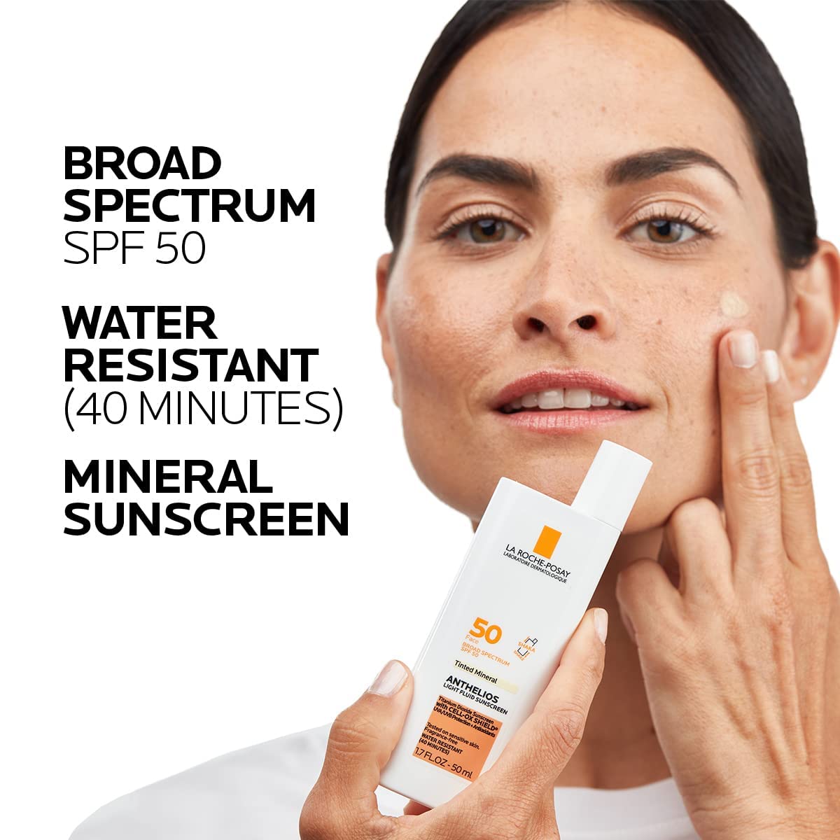 La Roche-Posay Anthelios Tinted Sunscreen SPF 50, Ultra-Light Fluid La Roche-PosayBuy Supplements Australia