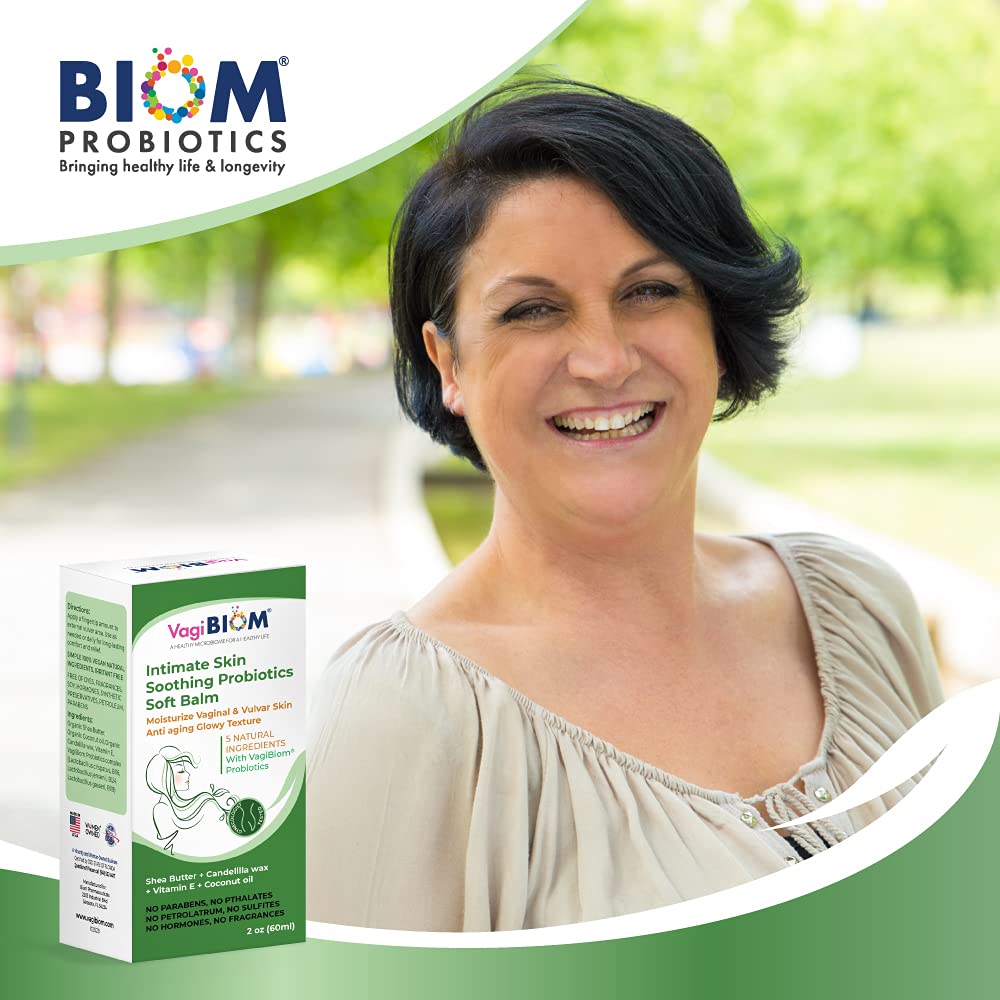 Intimate Skin Soothing Probiotics Soft Balm SheaButter with VagiBiom Lactobacillus crispatus Biom ProbioticsBuy Supplements Australia