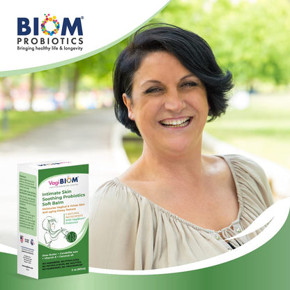 Intimate Skin Soothing Probiotics Soft Balm SheaButter with VagiBiom Lactobacillus crispatus Biom ProbioticsBuy Supplements Australia