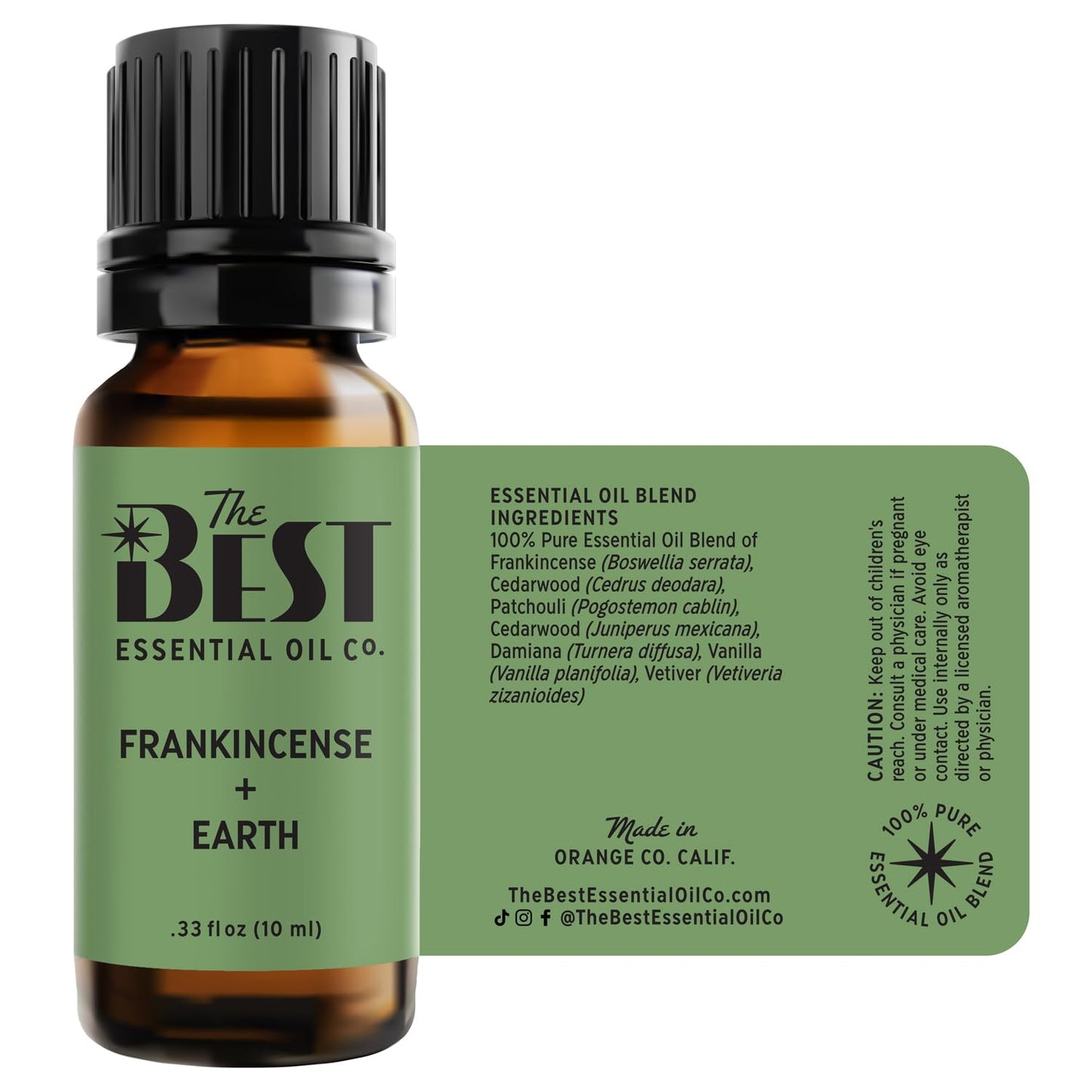 The Best Frankincense + Earth Essential Oil Blend- Premium Grade- 100% Pure & Natural The Best Essential Oil CoBuy Supplements Australia