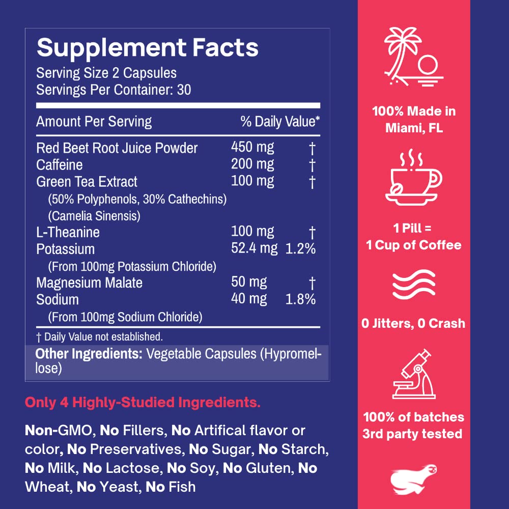 Pre Workout Pills and Creatine HCL Pills Bundle - Endless Energy, Muscle Growth, Endurance, Pump, No Crash, No Jitters, No Bloat | 30 Pre Workout servings, 75 Creatine HCL Servings for women and men