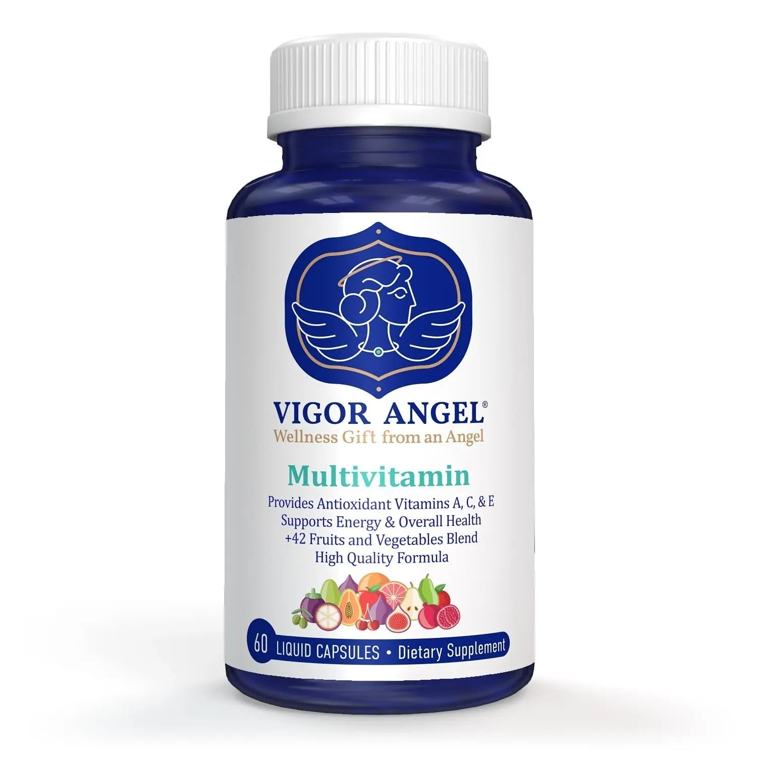 VIGOR ANGEL Multivitamin, 60 Liquid Capsules VIGOR ANGELBuy Supplements Australia