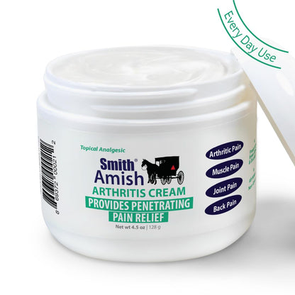 Smith Amish Arthritis Cream. Soothing and Cooling. 4.5 oz jar Smith AmishBuy Supplements Australia