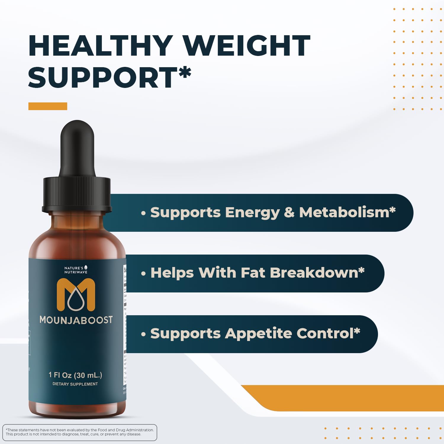 Mounjaboost – Natural Herbal & Plant-Based Supplement with 6 Exotic Nutrients & Botanicals – Made in USA, GMP-Certified, Non-GMO, Easy-to-Take – 30 mL, 3 Month Supply Nature’s NutriWaveBuy Supplements Australia