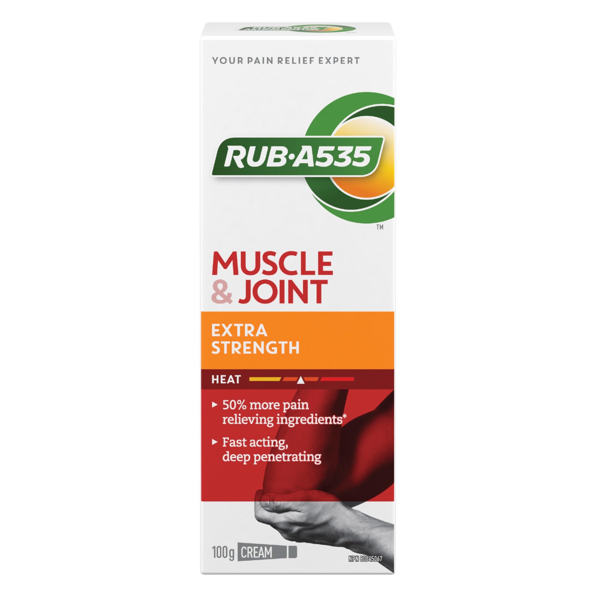 RUB A535 EXTRA STRENGTH CREAM For Relief of Arthritis, Rheumatic Pain, Muscle Pain, Joint & Back Pain 100 g Rub A535Buy Supplements Australia