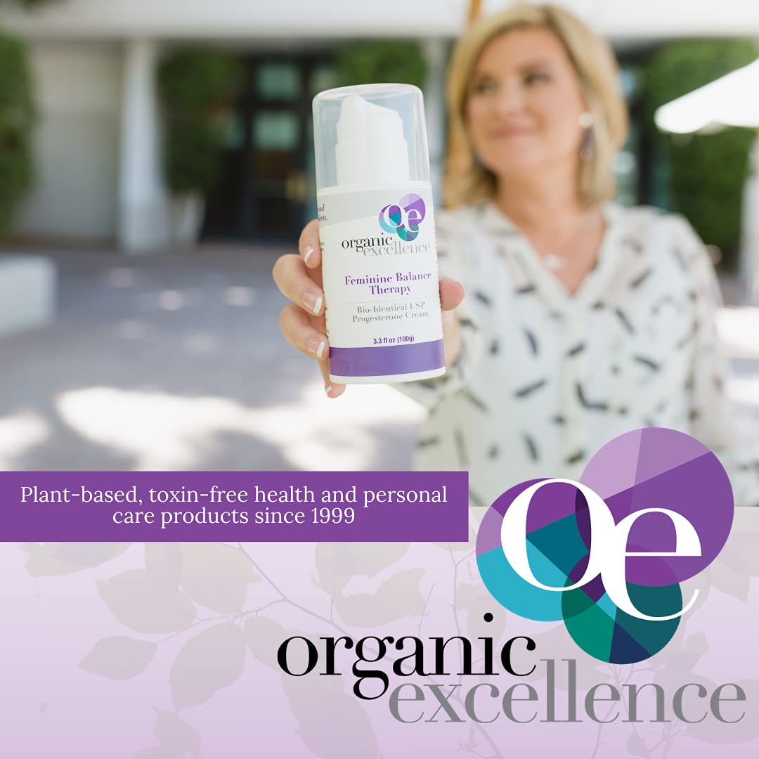 Organic Excellence Feminine Balance Wild Yam & Botanical Cream – Natural Women’s Cream for Everyday Balance – 3.3 fl oz Organic ExcellenceBuy Supplements Australia