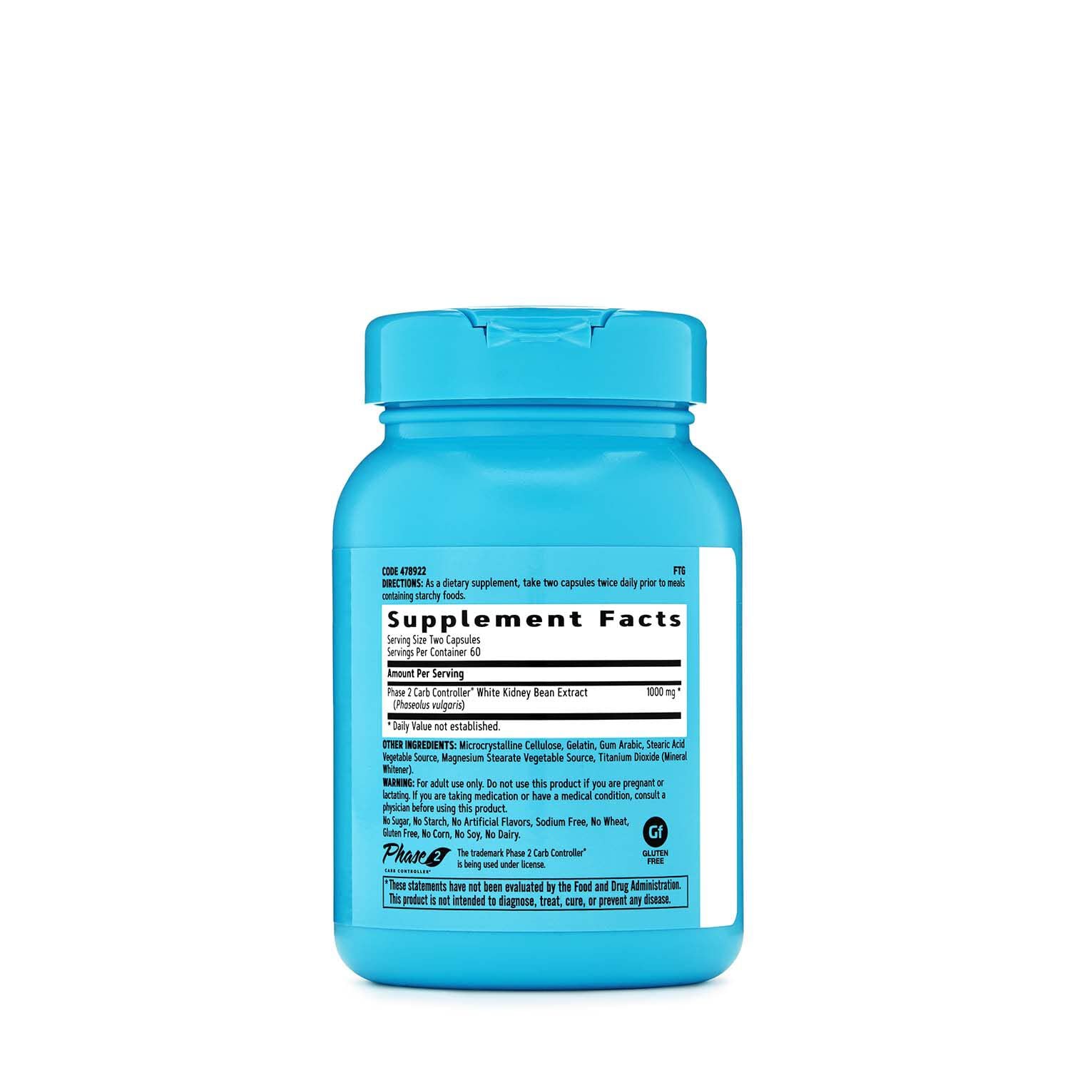 GNC Total Lean Phase 2 Carb Controller | Decreases Calorie Impact from Carbohydrates GNCBuy Supplements Australia