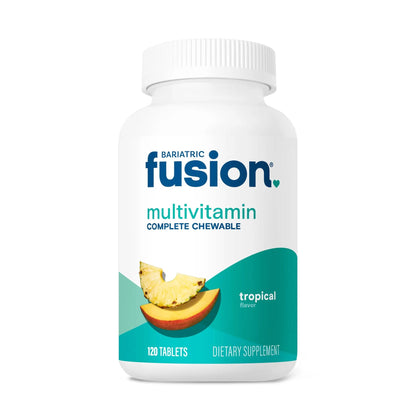 Bariatric Fusion Bariatric Multivitamin with Iron Complete Chewable | Tropical Flavor | Post Bariatric Vitamins Bariatric FusionBuy Supplements Australia