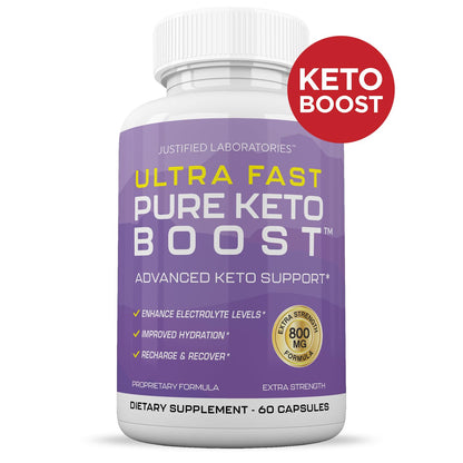 (5 Pack) Ultra Fast Pure Keto Boost Pills 1275MG New & Improved Formula Contains Apple Justified LaboratoriesBuy Supplements Australia