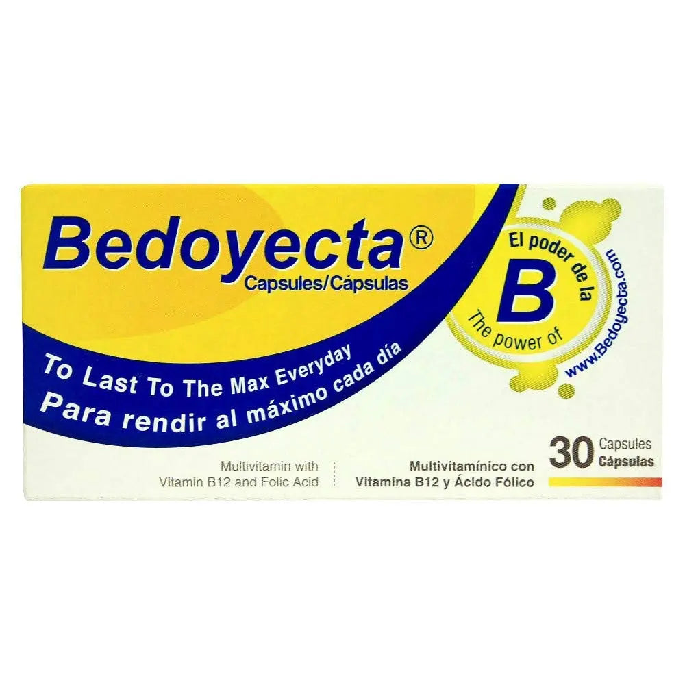 Bedoyecta Multivitamin, 30 Capsules Each (Pack of 4) BedoyectaBuy Supplements Australia