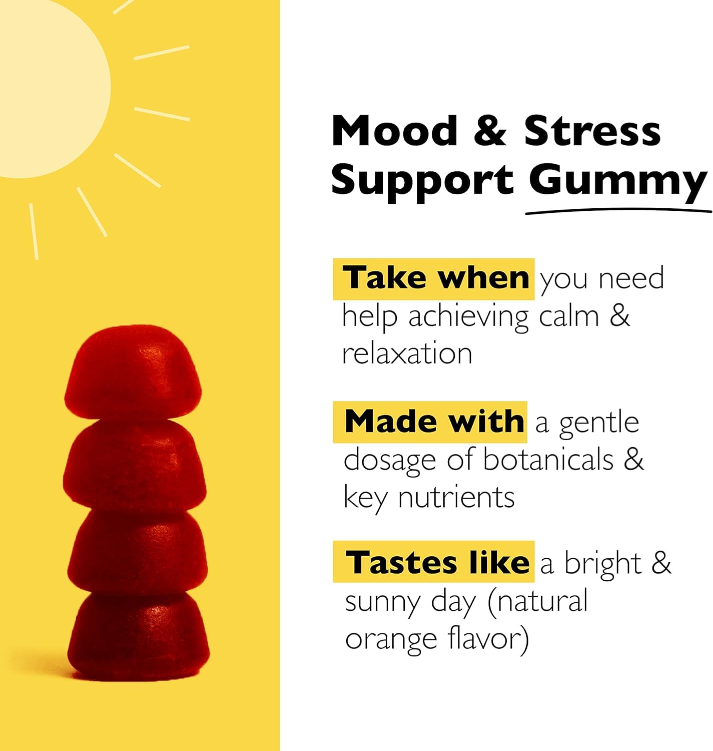 RESCUE Bach Plus Mood & Stress Support Gummies, Daytime Dietary Supplement with Passionflower RESCUEBuy Supplements Australia
