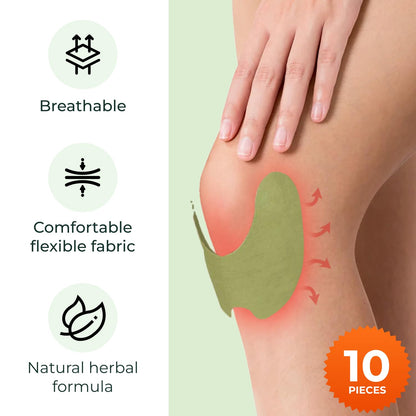 Wellnee Knee & Joint Wellness Bundle – Herbal Patches (10 pcs) & Support Capsules (90 servings) WellneeBuy Supplements Australia