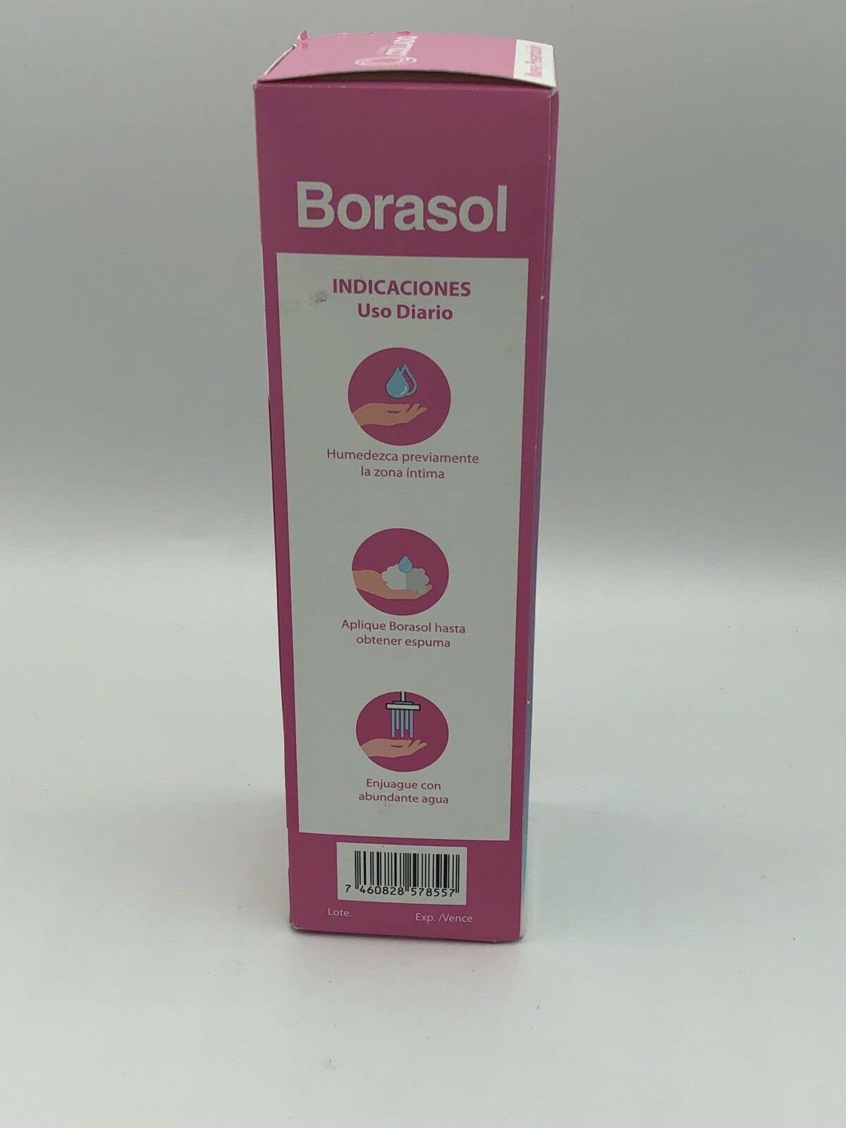 JEANNETTE Borasol Liquid Antiseptic Refreshing Femenine Wash 8 FL. Oz. (240ml) JEANNETTEBuy Supplements Australia