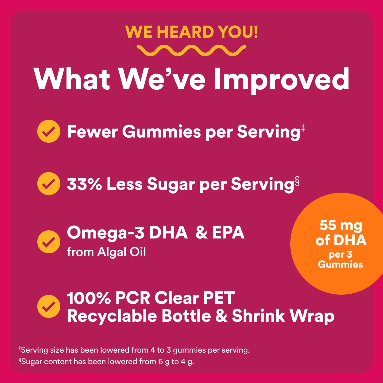SmartyPants Multivitamin Gummy for Women 50 and Over - Improved Formula: Omega 3 (DHA/EPA), Methylfolate, CoQ10, Vitamin D3, C SmartyPantsBuy Supplements Australia