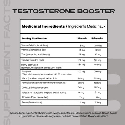 Iron Brothers Men’s Testosterone Support Supplement – Tribulus, Tongkat Ali, Ashwagandha & DIM – Daily Performance & Vitality Formula – with Fenugreek & Zinc – 30 Day Cycle – 90 Capsules Iron Brothers SupplementsBuy Supplements Australia