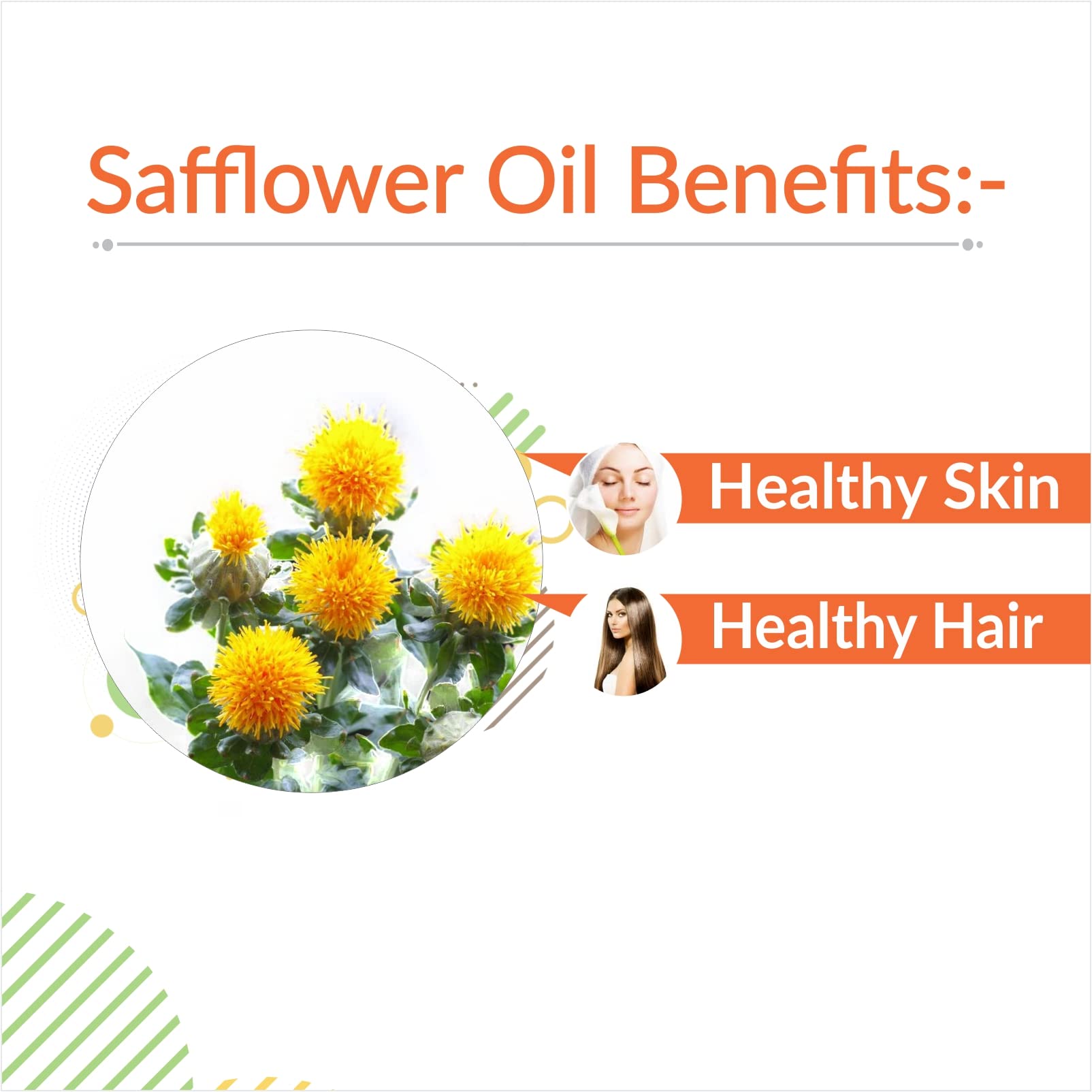Crysalis Safflower (Carthamus Tinctorius) Oil - 0.51 Fl Oz (15ml) CrysalisBuy Supplements Australia