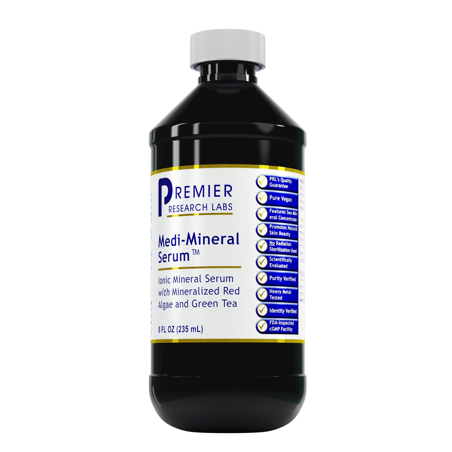 Premier Research Labs Medi-Mineral Serum - Supports Natural Skin Beauty & Facial Clarity* - Infused with Red Marine Algae, Green Tea Extract & Sea Salt - 8 fl oz Premier Research LabsBuy Supplements Australia