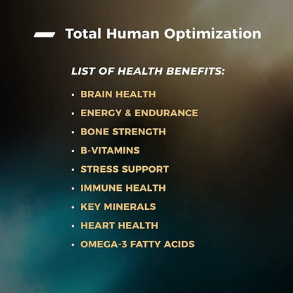 ONNIT Total Human Day and Night Vitamin Packs, 7-Day Supply Capsule