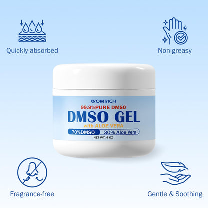 Lymph MD DMSO Gel with Aloe Vera - DMSO Pharmaceutical Grade for Joints and Muscles - Dimethyl Sulfoxide Cream 4 Oz - High Purity & Low Odor Lymph MDBuy Supplements Australia