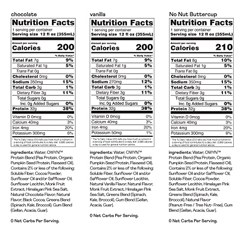 OWYN Only What You Need Pro Elite Vegan High Protein Keto Shake, 32g Protein OWYN Only What You NeedBuy Supplements Australia