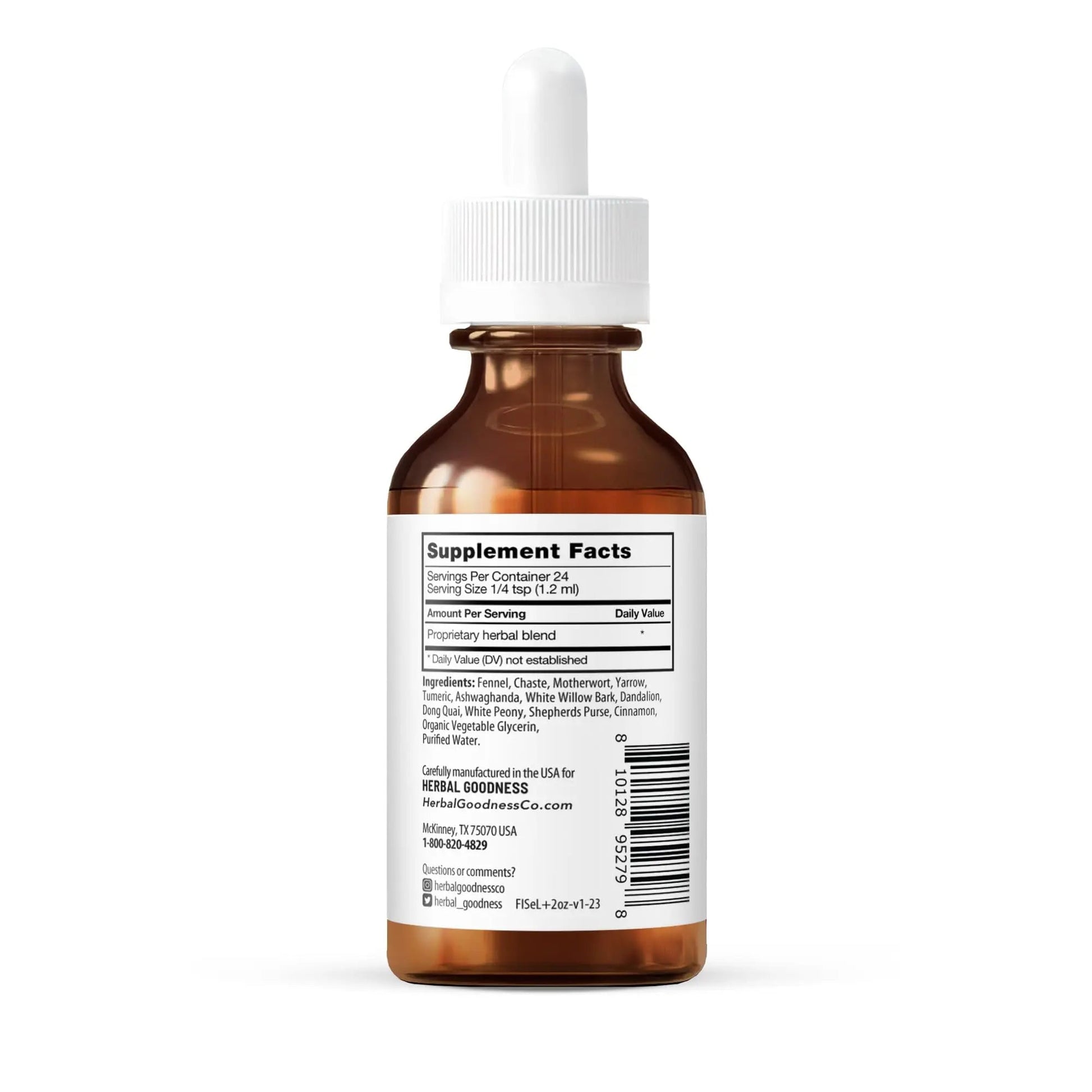 Herbal Goodness Secure in My Flow | Menstrual Support Supplements | Slow Flow Menstrual Supplements, Mood Support, Hormone Health, Aids Relaxation, Metabolic Support 2oz Herbal GoodnessBuy Supplements Australia