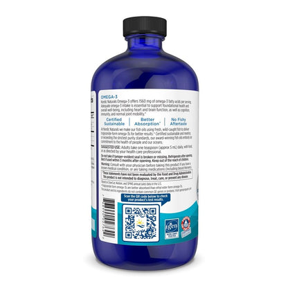 Nordic Naturals Omega-3, Lemon Flavor - 16 oz - 1560 mg Omega-3 - Fish Oil - EPA & DHA - Immune Support, Brain & Heart Health, Optimal Wellness - Non-GMO - 96 Servings Nordic NaturalsBuy Supplements Australia