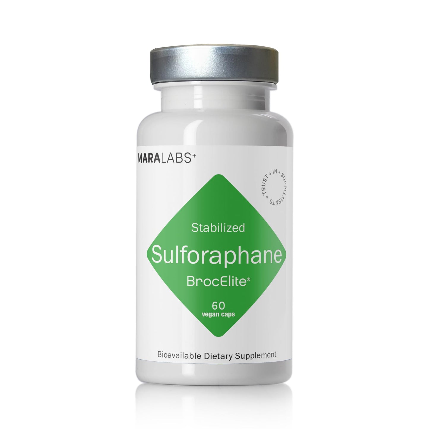 BrocElite Mara Labs Plus | Stabilized Broccoli Sulforaphane Supplement | Glyphosate Residue Free Certified – Third-Party Tested | 60 Vegan Capsules BrocEliteBuy Supplements Australia