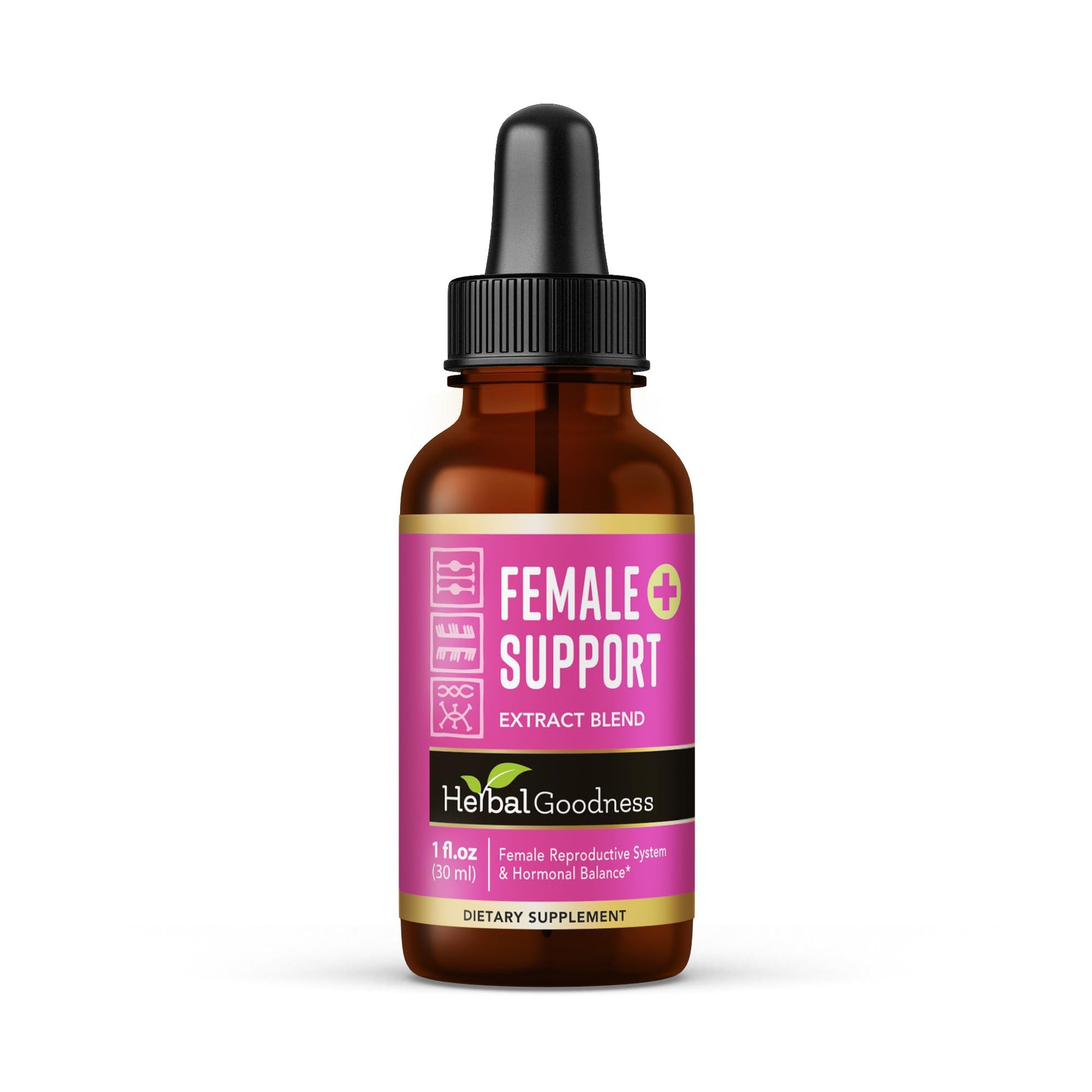 Herbal Goodness Female Support Supplement 1 Fl. oz – Natural Herbal Blend for Women’s Hormonal Health, Energy & Wellness – Adaptogenic Liquid Formula – Non-GMO, Gluten-Free – 1 Bottle Herbal GoodnessBuy Supplements Australia