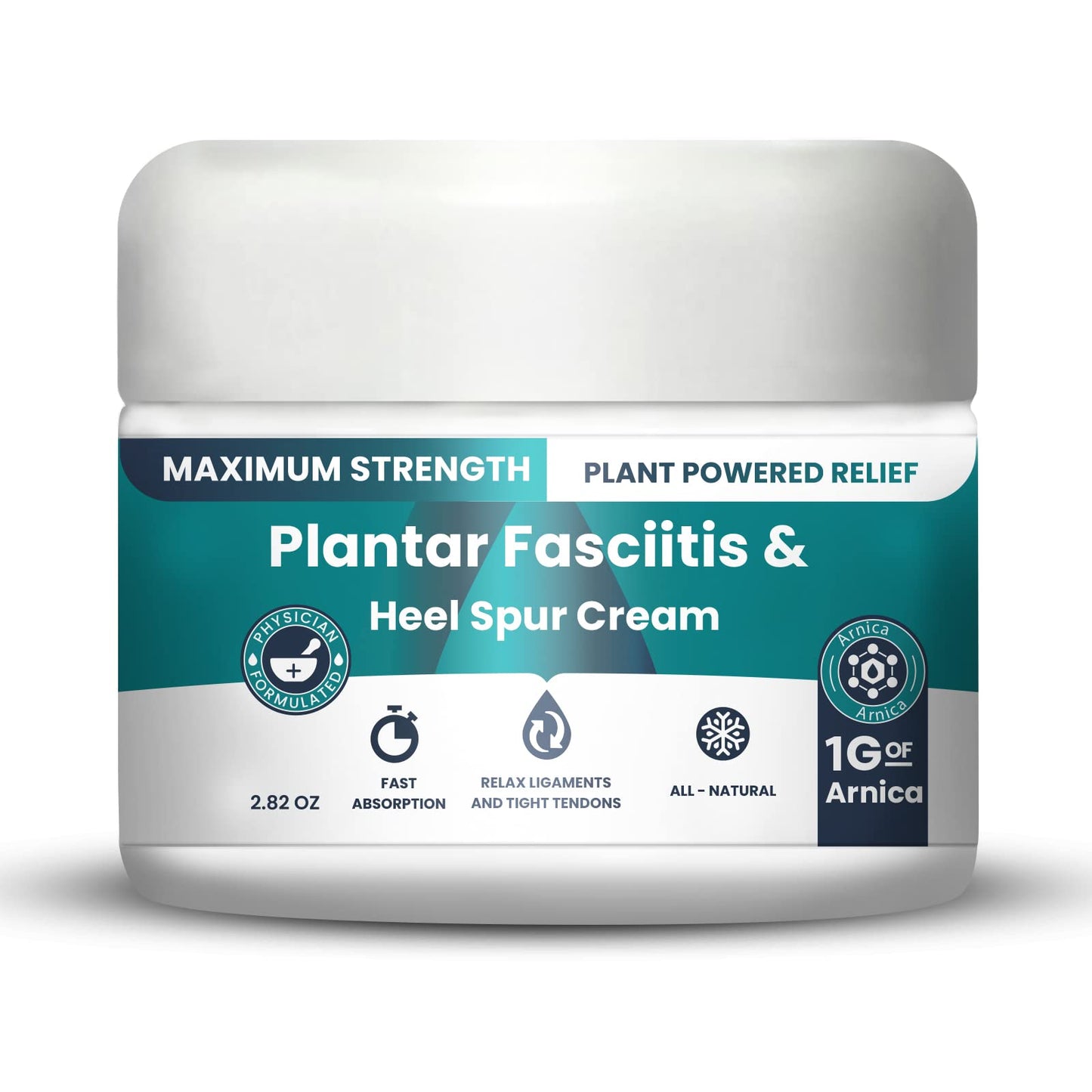 M PAIN MANAGEMENT TECHNOLOGIES Plantar Fasciitis And Heel Spur Cream By PMT - Cream For Foot Relief. High Concentration of Arnica; Vitamin B6, MSM, Glucosamine - To Soothe and Relieve - 2.82 OZ M PAIN MANAGEMENT TECHNOLOGIESBuy Supplements Australia