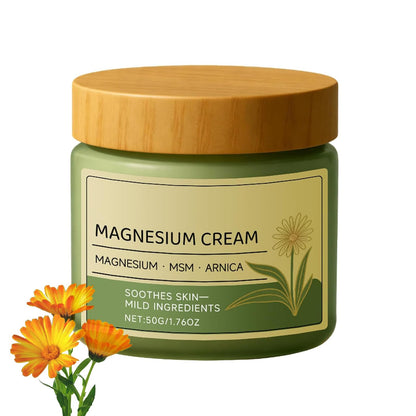 Magnesium Cream with MSM & Arnica,Nerve Relief Mild Ingredients for Skin Soothing,Fast-Absorbing Non-Greasy Massage Cream for Daily Comfort GenericBuy Supplements Australia