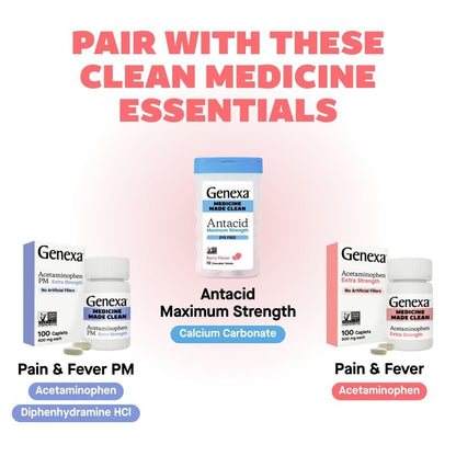 Genexa Arnica for Pain Relief | Alleviate Muscle & Joint Pain, Soreness & Stiffness | Reduces Bruises & Swelling | Organic Grape Flavor | Homeopathic Remedy Made Clean | 100 Chewable Tablets GenexaBuy Supplements Australia