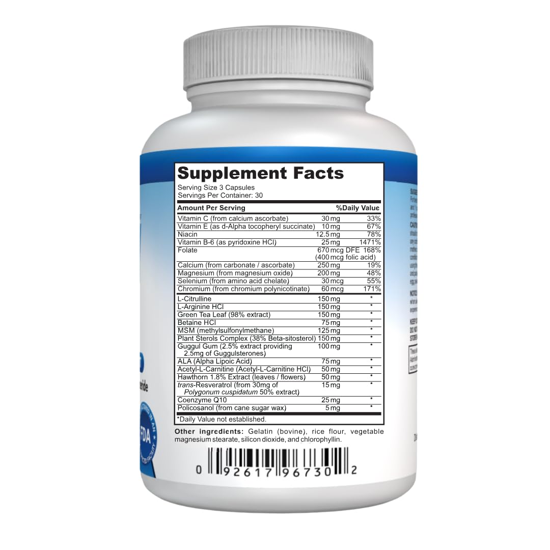 NutraPro Healthy Heart - Heart Health Supplements & Arteries Support .Healthy Cholesterol and Triglyceride. GMP Certified. NutraProBuy Supplements Australia