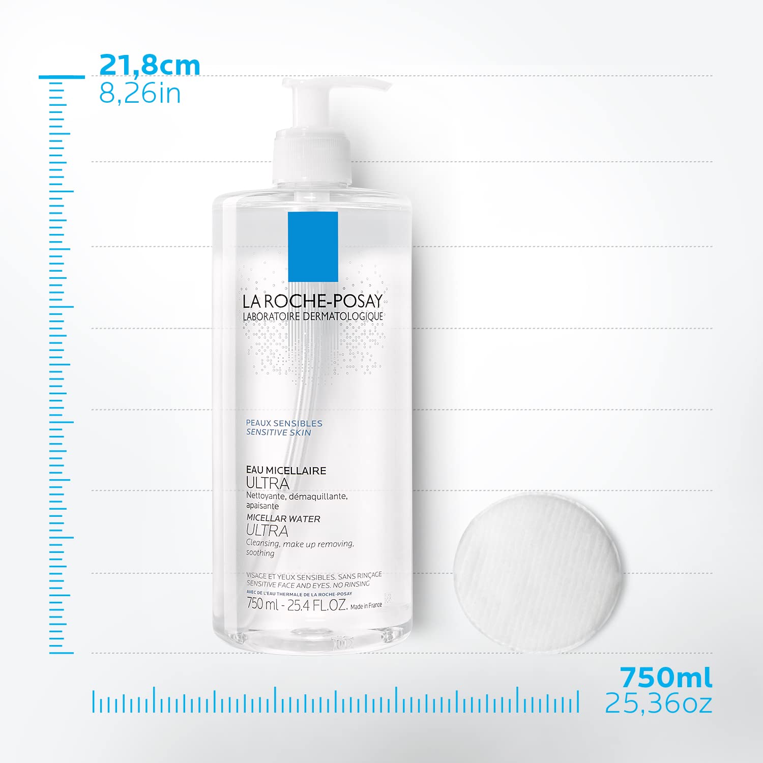 La Roche-Posay Micellar Cleansing Water Facial Cleanser and Makeup La Roche-PosayBuy Supplements Australia