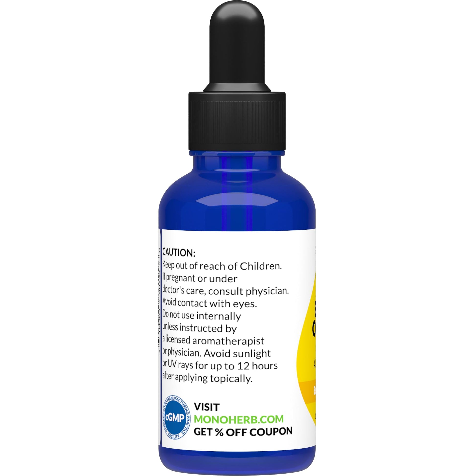 Bitter Orange Essential Oil 30 ml - 1 oz - Pure & Natural - with Pipette Dropper MONOHERBBuy Supplements Australia