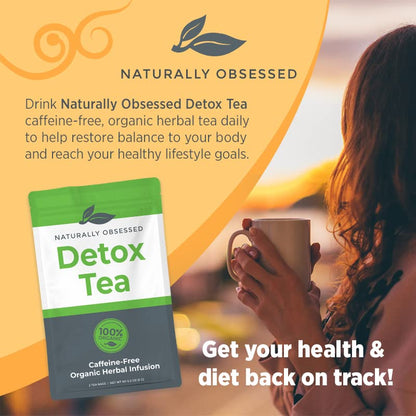 Naturally Obsessed 4 Week DRINK2SHRINK Detox Tea Formula Flat Belly System Detox Kit Naturally ObsessedBuy Supplements Australia