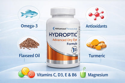 Hydroptic Advanced Dry Eye Formula (One-Per-Day) 180 Day Supply ADVANCED THERACEUTICALSBuy Supplements Australia