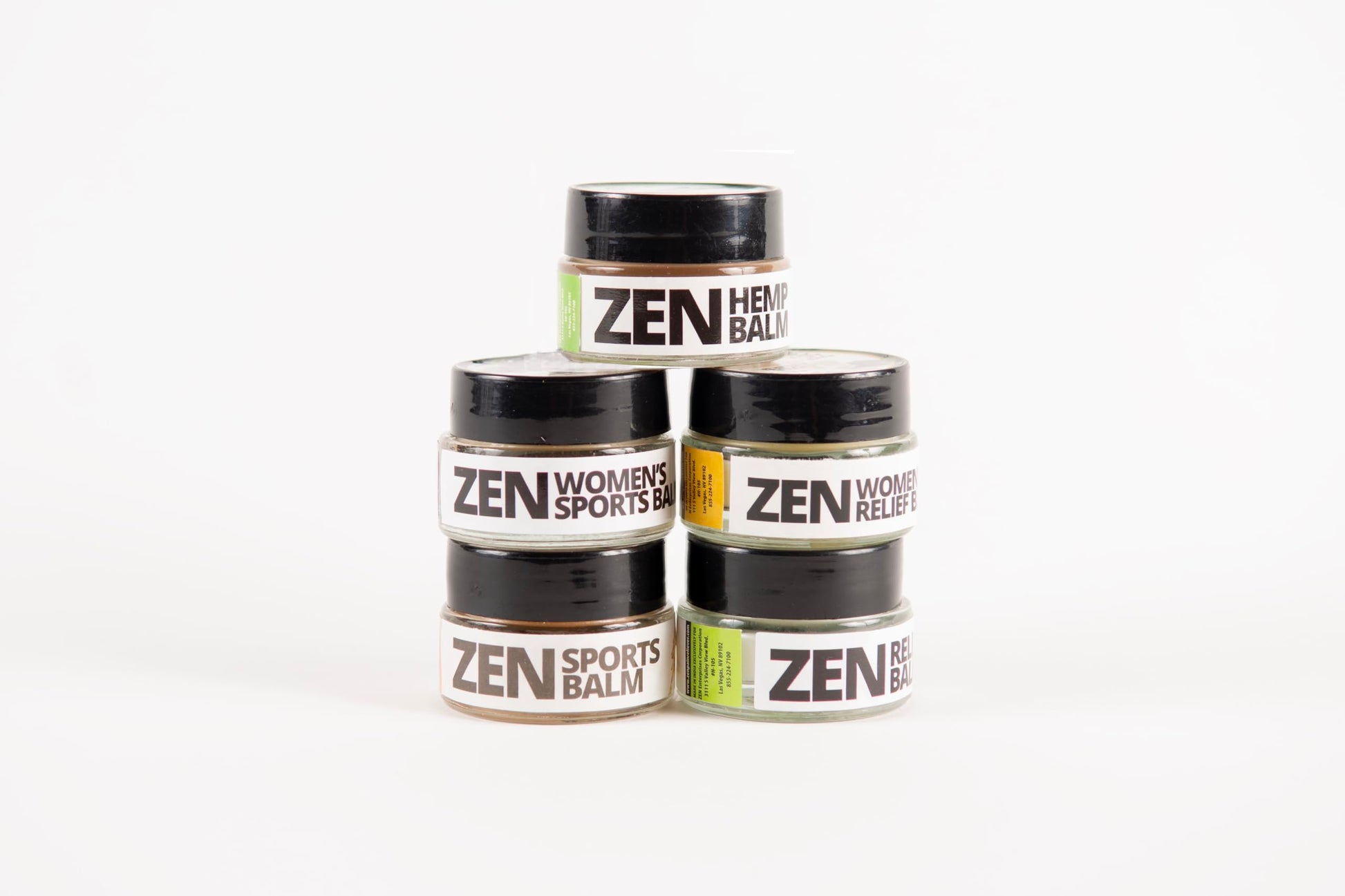 ZEN Variety Pack – Plant-Based Topical Balm Collection – Includes Relief, Sports, Women’s Sports, Women’s Relief & Hemp – 0.7 oz Each – #TrustedByLegends ZENBuy Supplements Australia