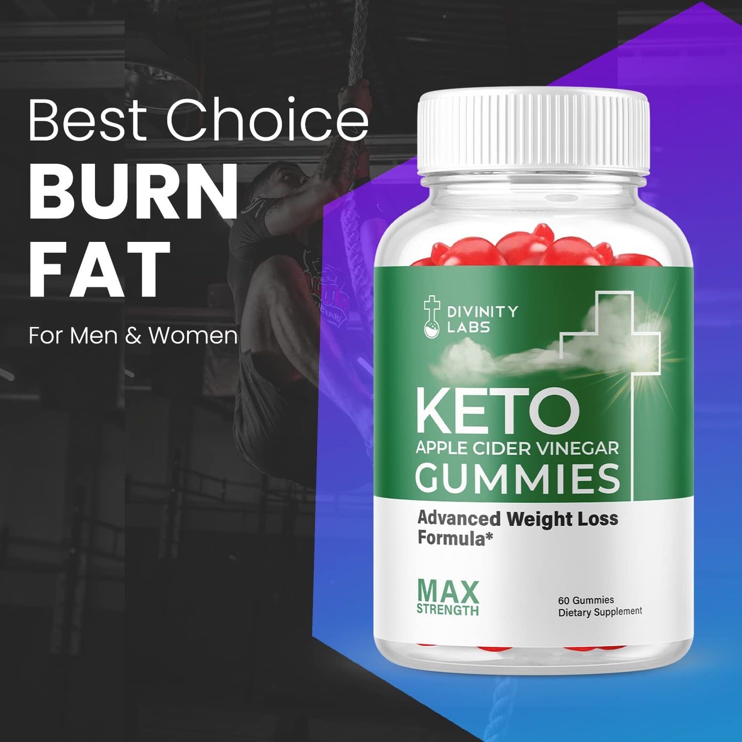 Ark Labs Divinity Labs Keto ACV Gummies, Gummies (3 Pack) Ark LabsBuy Supplements Australia