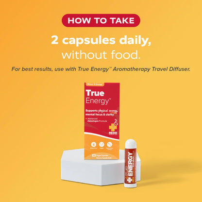 Redd Remedies, True Energy, Supports Energy Production and Stamina, 50 Vegan Capsules Redd RemediesBuy Supplements Australia