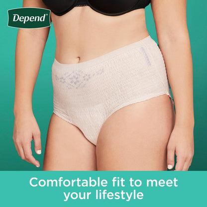Depend Fresh Protection Adult Incontinence Underwear for Women DependBuy Supplements Australia