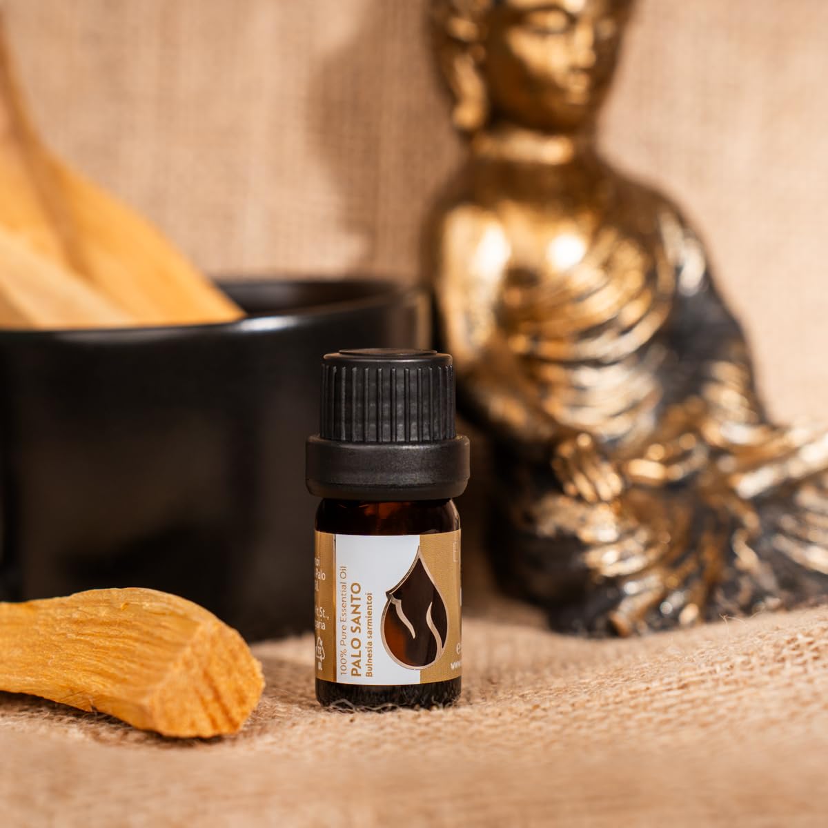 Essences Bulgaria Palo Santo Essential Oil 0.17 Fl Oz 5ml Bulnesia Sarmientoi - 100% Pure Natural Essences BulgariaBuy Supplements Australia