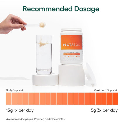 PectaSol Modified Citrus Pectin – 454g Powder – Total-Body Health Supplement to Support the Heart, Immune System, Inflammation Response & Healthy Aging + Maintain Healthy Galectin-3 Levels EcoNugenicsBuy Supplements Australia