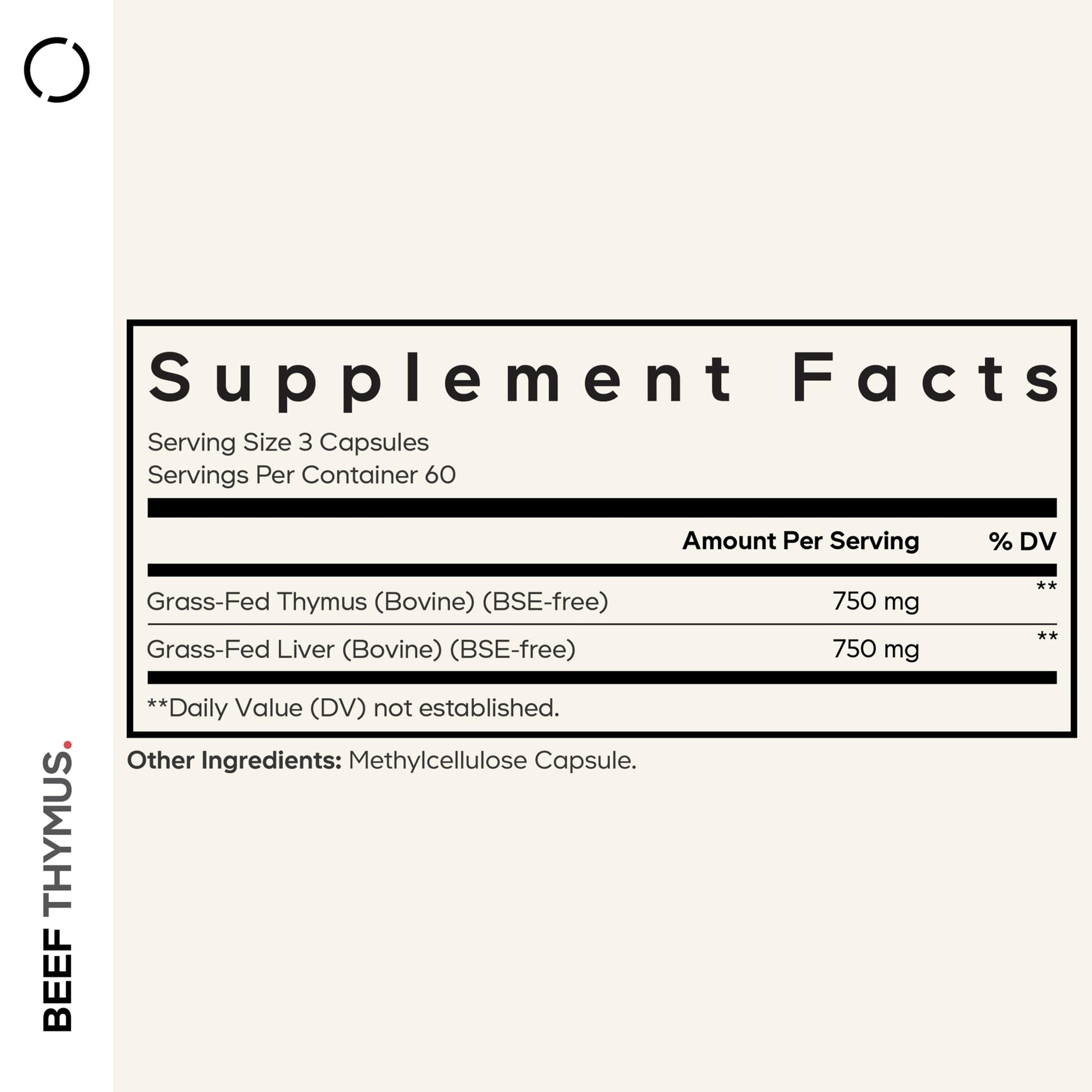 Codeage Grass Fed Beef Thymus Supplement Superfood, Freeze Dried, Non-Defatted, Desiccated Thymus & Liver Pills, Glandulars Meat, Pasture Raised Beef Vitamins, Non-GMO, 180 Capsules CodeageBuy Supplements Australia
