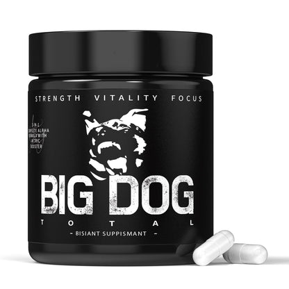 Big Dog Total Male 3-in-1 Total Alpha Blend Men’s Must-Have, Non-GMO - Natural Energy & Endurance Support, 60 Count (Big Dog Total - 1Pcs) FMRFMRBuy Supplements Australia