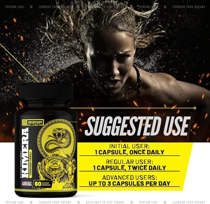 Iridium Labs Kimera Thermogenic Fat Burner - Weight Loss Supplement & Energy Booster Iridium LabsBuy Supplements Australia