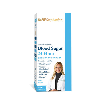Pharmaganics Blood Sugar 24 Hour - 6 in 1 Formula with Cinnamon, Banaba, Chromium, Milk Thistle, & More - Once Daily Supplement PharmaganicsBuy Supplements Australia