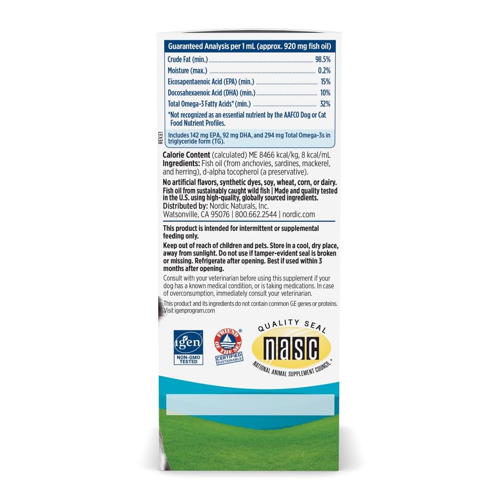 Nordic Naturals Omega-3 Pet Bundle - 2 oz Omega-3 Fish Oil for Small Dogs & Cats, 8 oz Pet Cod Liver Oil Promotes Heart, Skin, Coat, & Immune Health Nordic NaturalsBuy Supplements Australia