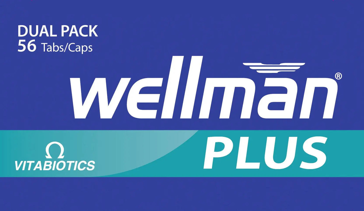 Vitabiotics Ltd Vitabiotics Wellman Plus, 56 Tablets/Capsules WellmanBuy Supplements Australia