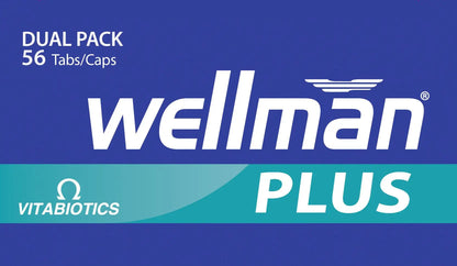 Vitabiotics Ltd Vitabiotics Wellman Plus, 56 Tablets/Capsules WellmanBuy Supplements Australia